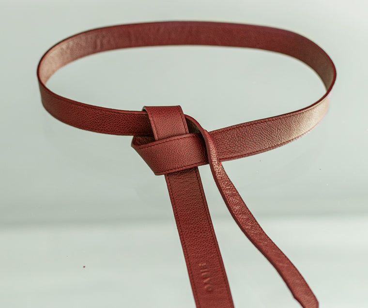 Ceinture Malgua bordeaux